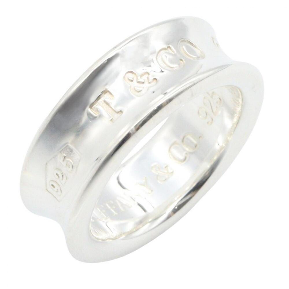 Tiffany & Co. 1837 Narrow Ring - Sterling Silver 925 Women's Ring/Finger Tone